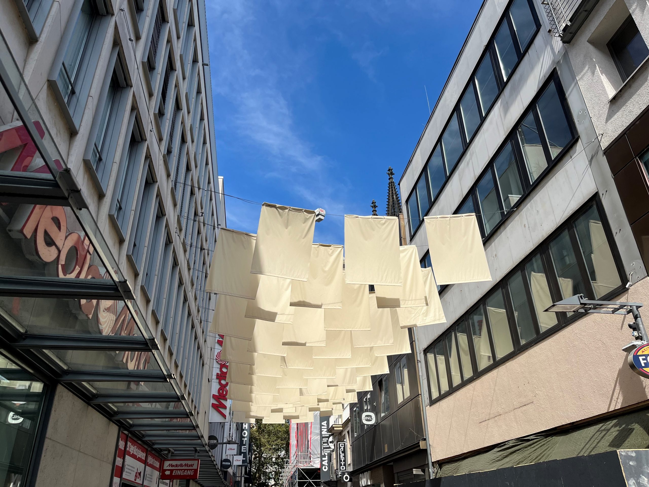 Verschattung eines Teilstücks der Hohe Straße mit Dom
Quelle: Aachener Grundvermögen
