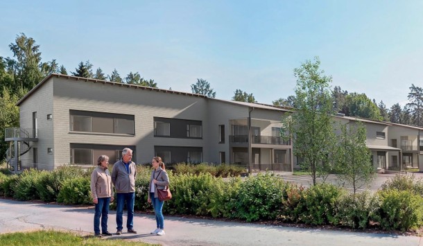 Care home to be constructed in Nokia (impression) Source: Aedifica