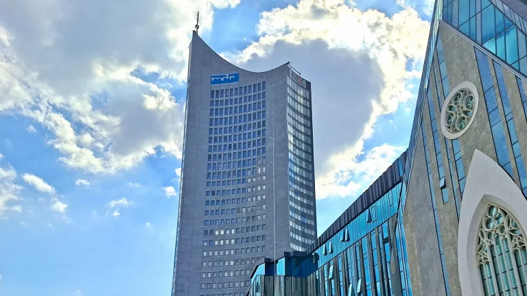 City Tower Leipzig, mitten in der Innenstadt am Augustusplatz; Copyright: Aroundtown