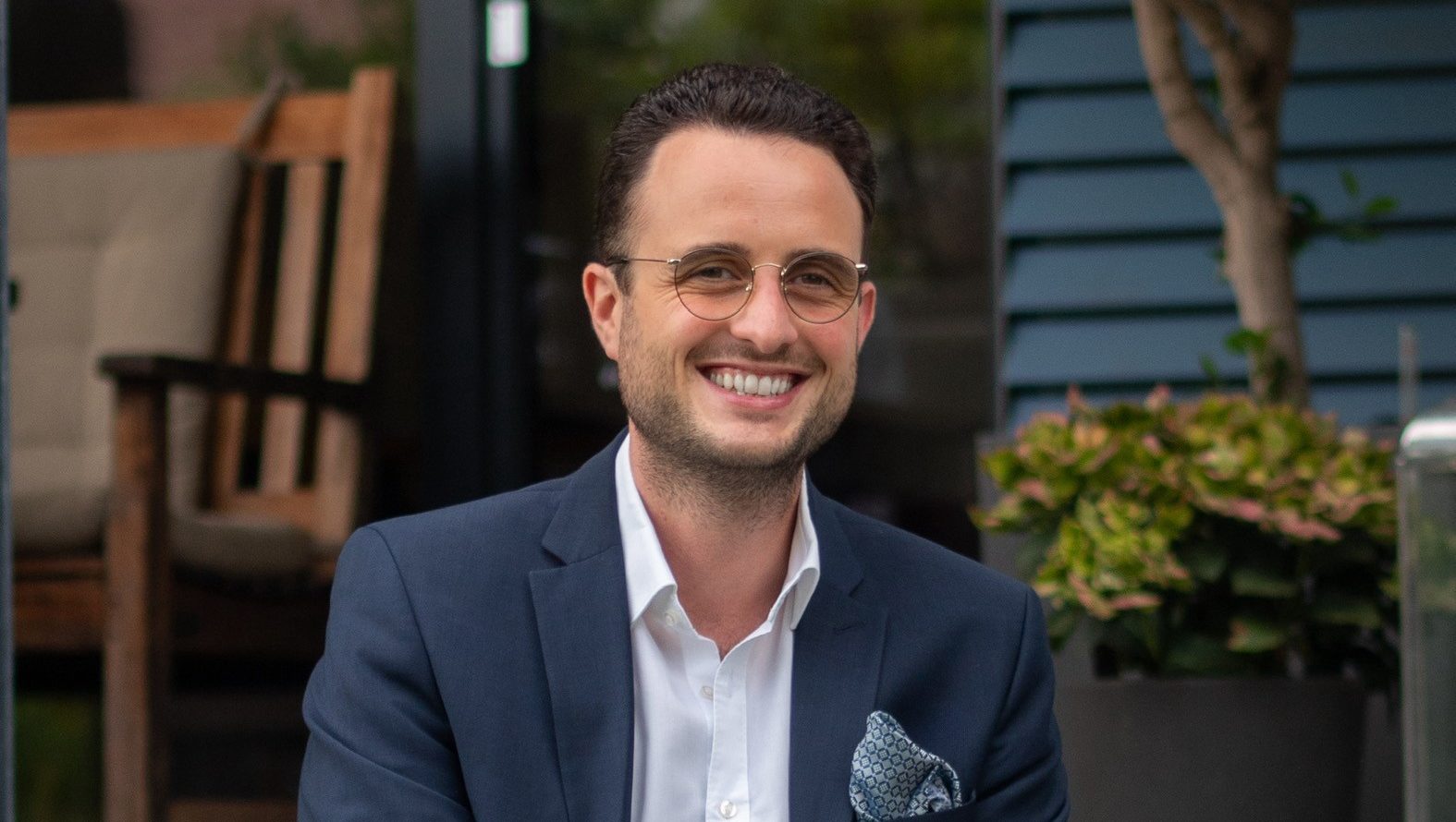 Maximilian Blau, neuer Managing Director der e+k Development GmbH. Bildquelle: Lia Eder.
