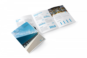 Marktbericht LIP Invest Logistikimmobilien Deutschland Q2 2026 als aufgeschlagenes Magazin mit Grafiken.
