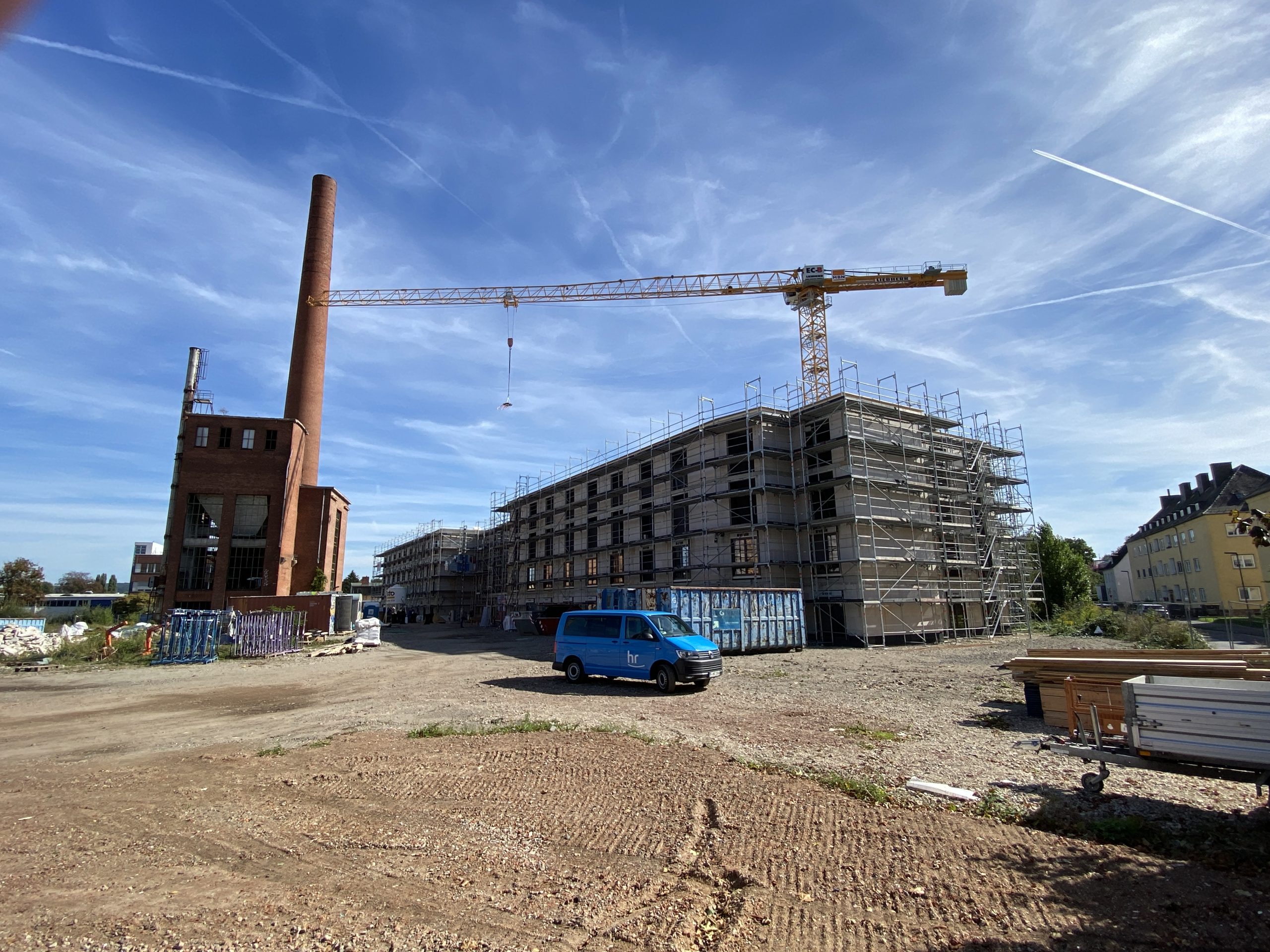 Bautenstand zum Richtfest compassio Seniorenresidenz Kassel Salmzann-Areal, Hessen, ein Projekt der Cureus Urheber: Christoph Wilhelm