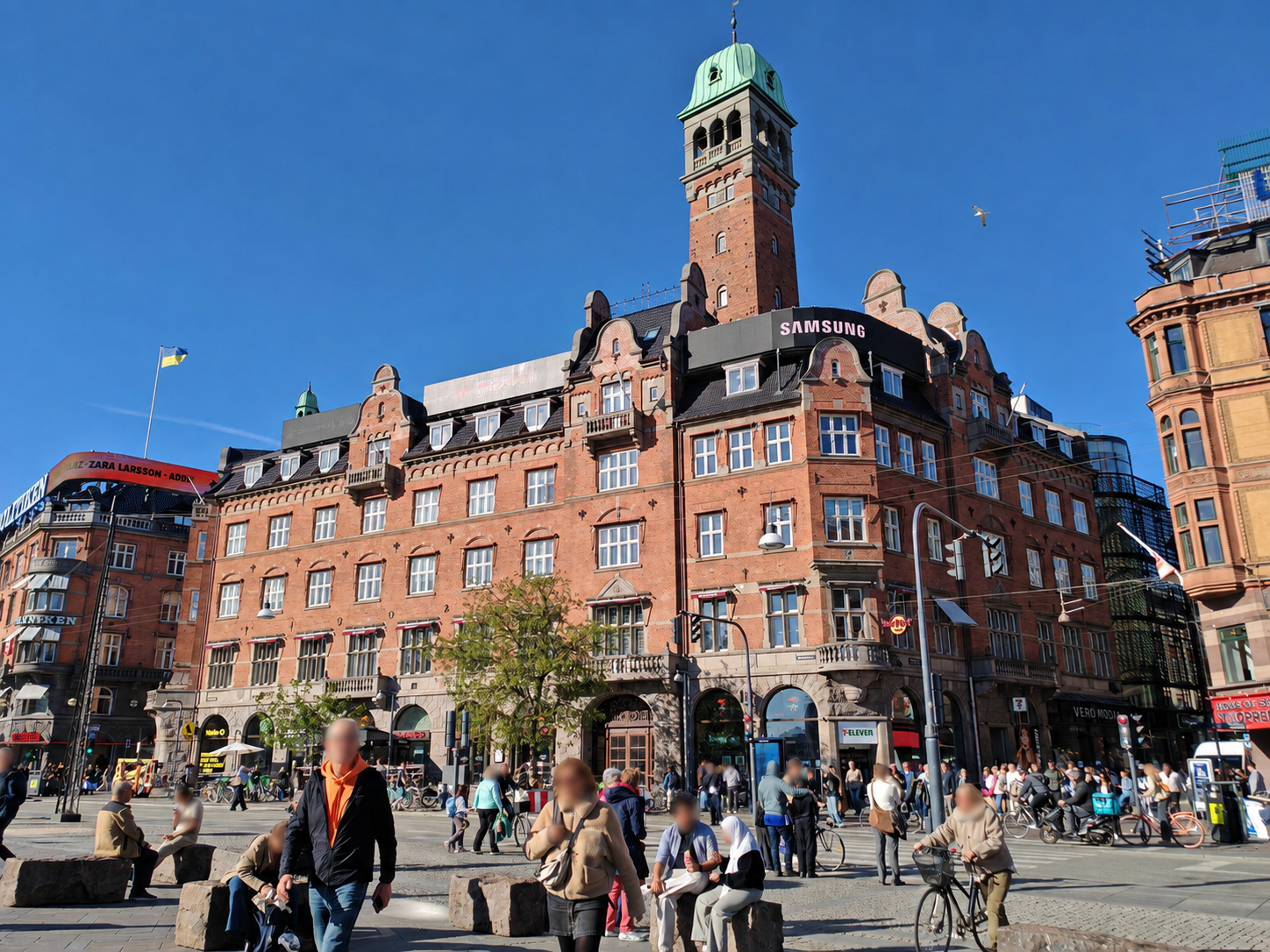 Mixed-Use-Immobilie Absalons Gaard im Zentrum von Kopenhagen, Dänemark